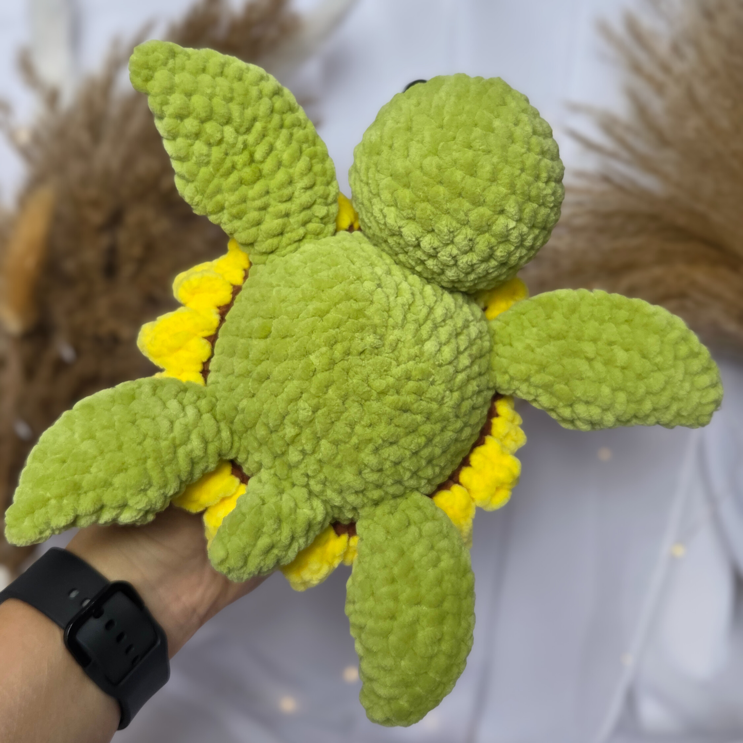 Sonnenblumen Schildkröte