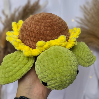 Sonnenblumen Schildkröte