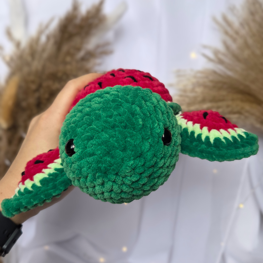 Wassermelonen Schildkröte
