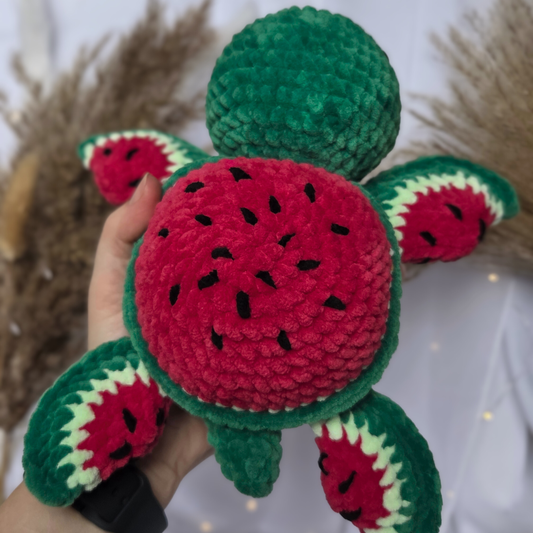Wassermelonen Schildkröte